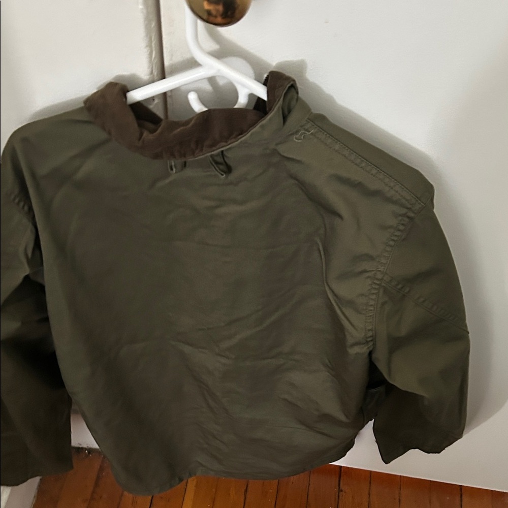 Men's Olive Green Jacket by Grizzly - Picture 4 of 4